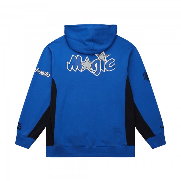 Толстовка Orlando Magic Mitchell & Ness Blue Hardwood Classics Team Origins Fleece