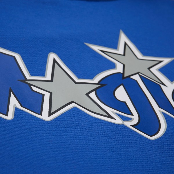 Толстовка Orlando Magic Mitchell & Ness Blue Hardwood Classics Team Origins Fleece