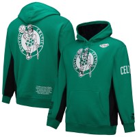 Boston Celtics Mitchell & Ness Kelly Green Hardwood Classics Team Origins Fleece Pullover Hoodie