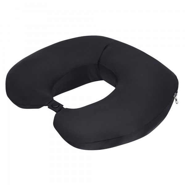 New York Yankees G-III Sports by Carl Banks Black Packable Neck Pillow Full-Zip Puffer Jacket