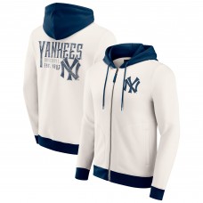 Толстовка на молнии New York Yankees Darius Rucker Collection by Fanatics Cream Polar Fleece