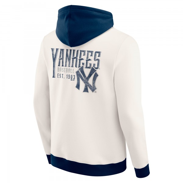 Толстовка на молнии New York Yankees Darius Rucker Collection by Fanatics Cream Polar Fleece