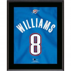 Jalen Williams Oklahoma City Thunder Authentic 10.5 x 13 Jersey Number Sublimated Player Plaque