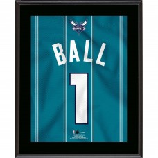 LaMelo Ball Charlotte Hornets Authentic 10.5 x 13 Jersey Number Sublimated Player Plaque