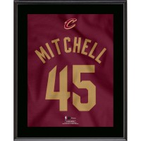 Donovan Mitchell Cleveland Cavaliers Fanatics Authentic 10.5 x 13 Jersey Number Sublimated Player Plaque