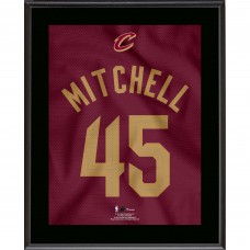 Donovan Mitchell Cleveland Cavaliers Fanatics Authentic 10.5 x 13 Jersey Number Sublimated Player Plaque