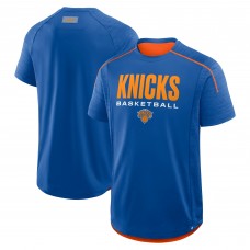 New York Knicks Fanatics Blue Inbound Pass Play Practice T-Shirt
