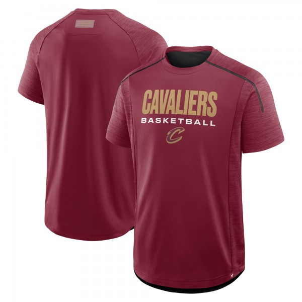 Cleveland Cavaliers Fanatics Wine Inbound Pass Play Practice T-Shirt