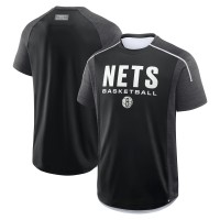 Brooklyn Nets Fanatics Black Inbound Pass Play Practice T-Shirt