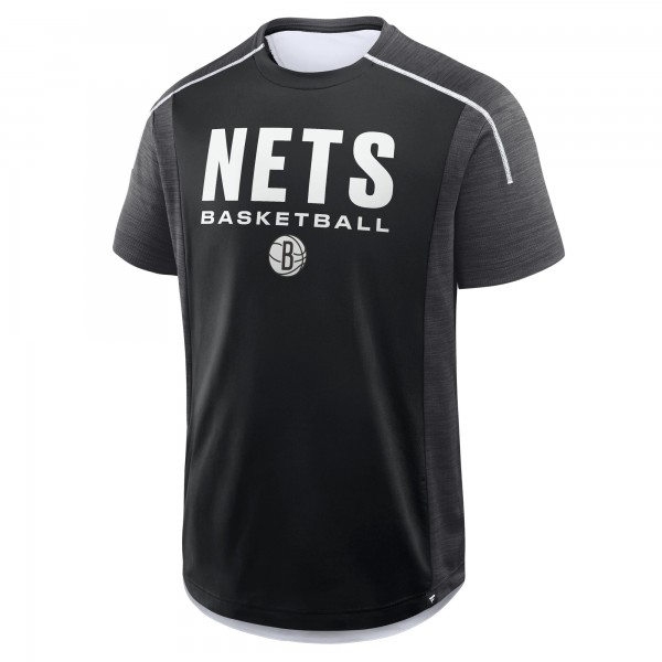 Brooklyn Nets Fanatics Black Inbound Pass Play Practice T-Shirt