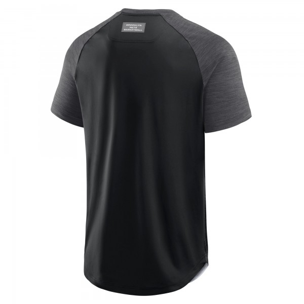 Brooklyn Nets Fanatics Black Inbound Pass Play Practice T-Shirt