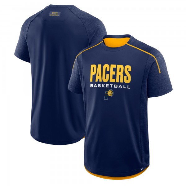 Indiana Pacers Fanatics Navy Inbound Pass Play Practice T-Shirt