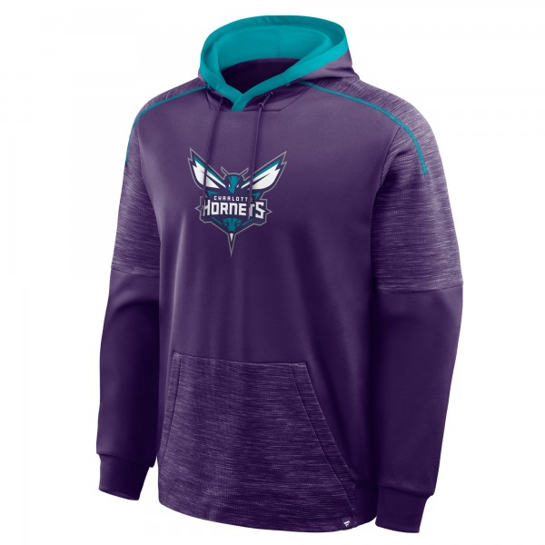 Charlotte Hornets Fanatics Purple Pick & Roll Defender Pullover Hoodie