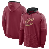 Cleveland Cavaliers Fanatics Wine Pick & Roll Defender Pullover Hoodie