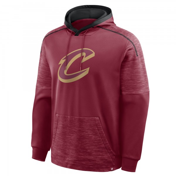 Cleveland Cavaliers Fanatics Wine Pick & Roll Defender Pullover Hoodie