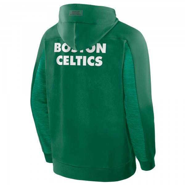 Boston Celtics Fanatics Kelly Green Back Door Cut Play Defender Full-Zip Hoodie