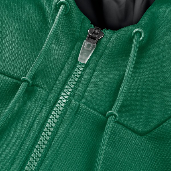 Boston Celtics Fanatics Kelly Green Back Door Cut Play Defender Full-Zip Hoodie