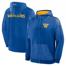 Golden State Warriors Fanatics Royal Back Door Cut Play Defender Full-Zip Hoodie