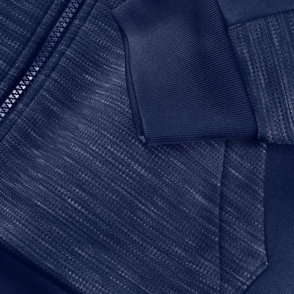 Толстовка на молнии Denver Nuggets Fanatics Navy Back Door Cut Play Defender