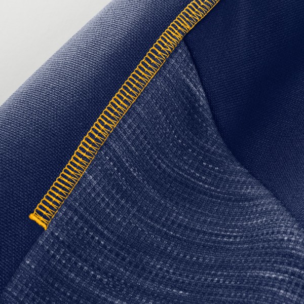 Толстовка на молнии Denver Nuggets Fanatics Navy Back Door Cut Play Defender