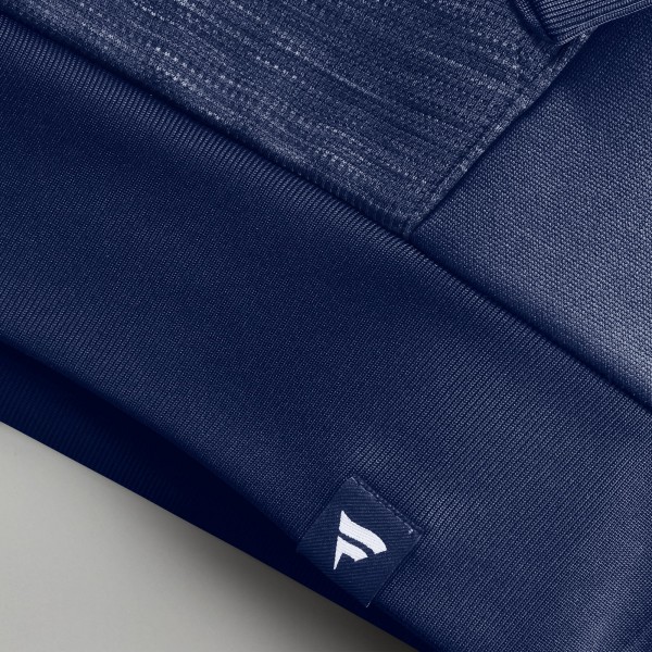 Толстовка на молнии Denver Nuggets Fanatics Navy Back Door Cut Play Defender