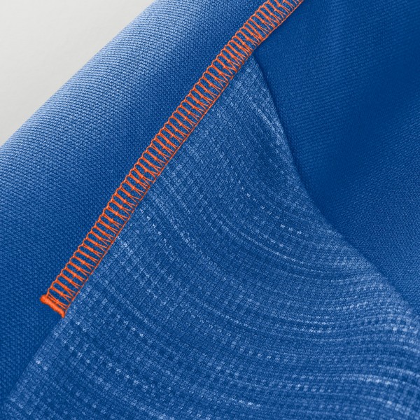 New York Knicks Fanatics Blue Back Door Cut Play Defender Full-Zip Hoodie