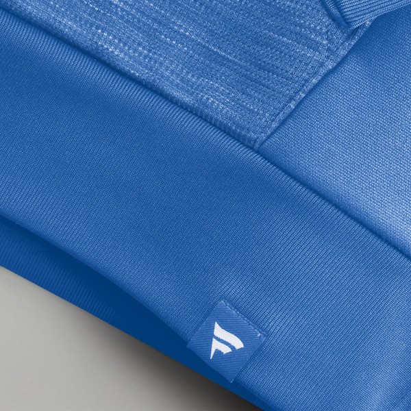 Толстовка на молнии Oklahoma City Thunder Fanatics Blue Back Door Cut Play Defender