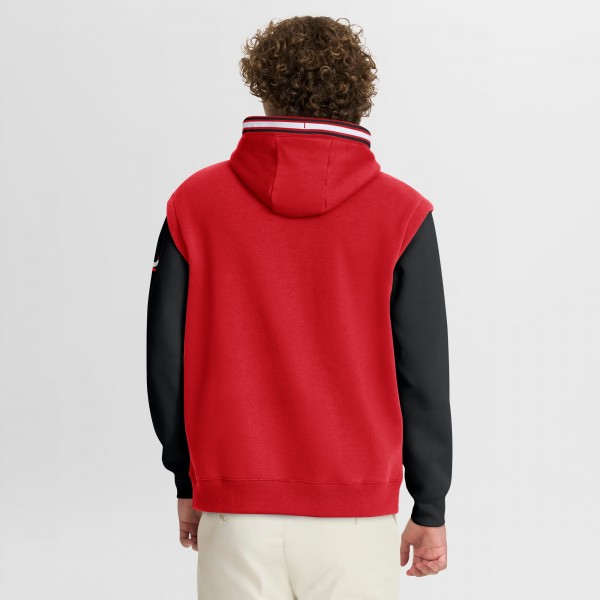 Толстовка Chicago Bulls Fanatics Red/Black Half Court Shot Clock Fastbreak