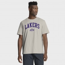 Футболка Los Angeles Lakers Fanatics Cream Crossover Collection Pull Up Jumper Shot Premium