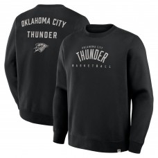 Кофта Oklahoma City Thunder Fanatics Black Crossover Collection Defensive Rotation Drill Premium
