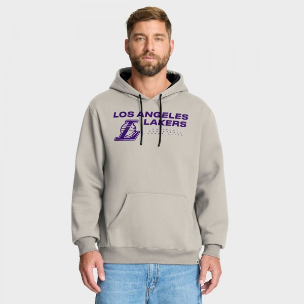 Толстовка Los Angeles Lakers Fanatics Off White Crossover Collection Blocked Shot Premium