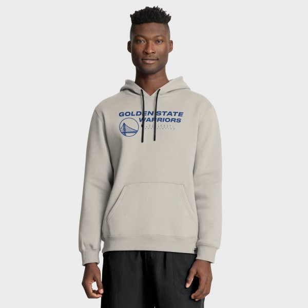 Golden State Warriors Fanatics Off White Crossover Collection Blocked Shot Premium Pullover Hoodie