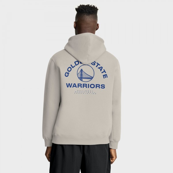Golden State Warriors Fanatics Off White Crossover Collection Blocked Shot Premium Pullover Hoodie