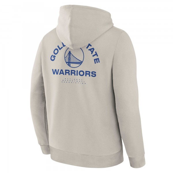 Golden State Warriors Fanatics Off White Crossover Collection Blocked Shot Premium Pullover Hoodie