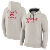 Толстовка Atlanta Hawks Fanatics Off White Crossover Collection Blocked Shot Premium