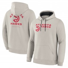 Толстовка Atlanta Hawks Fanatics Off White Crossover Collection Blocked Shot Premium