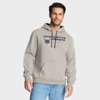 Charlotte Hornets Fanatics Off White Crossover Collection Blocked Shot Premium Pullover Hoodie