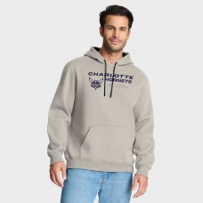 Charlotte Hornets Fanatics Off White Crossover Collection Blocked Shot Premium Pullover Hoodie