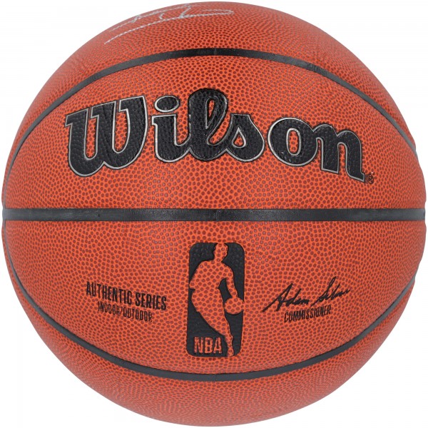 Isiah Thomas Detroit Pistons Autographed Fanatics Authentic Wilson Authentic Series Indoor/Outdoor Basketball