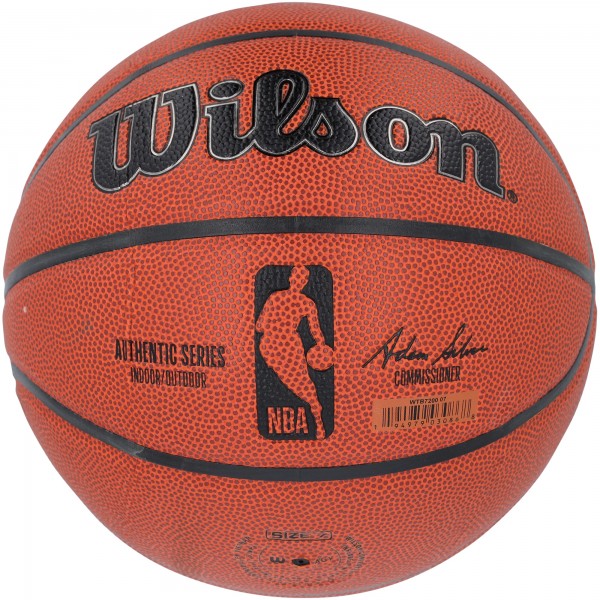 Isiah Thomas Detroit Pistons Autographed Fanatics Authentic Wilson Authentic Series Indoor/Outdoor Basketball