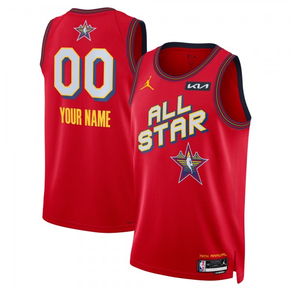 Джерси Unisex Jordan Brand Red 2025 NBA All-Star Game Swingman Pick-A-Player