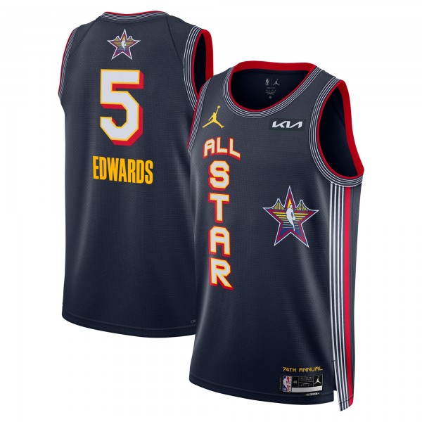 Джерси Unisex Anthony Edwards Jordan Brand Navy 2025 NBA All-Star Game Swingman Player