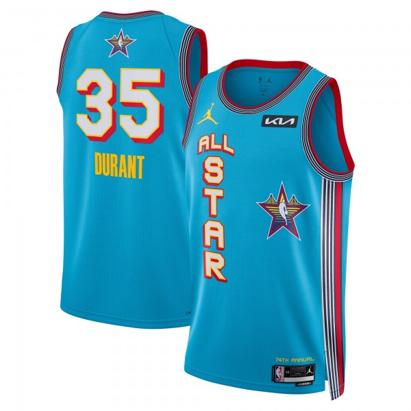 Джерси Unisex Kevin Durant Jordan Brand Light Blue 2025 NBA All-Star Game Swingman Player