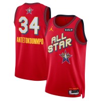 Джерси Unisex Giannis Antetokounmpo Jordan Brand Red 2025 NBA All-Star Game Swingman Player