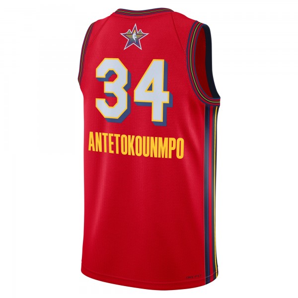 Джерси Unisex Giannis Antetokounmpo Jordan Brand Red 2025 NBA All-Star Game Swingman Player