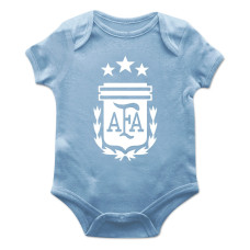 Детская Argentina National Team Vive La Fete Color Badge Bodysuit - Light Blue
