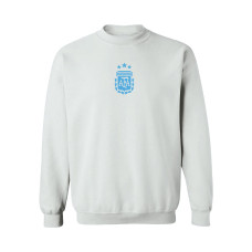 Женская Свитшот Argentina National Team Vive La Fete Color Badge Pullover - White