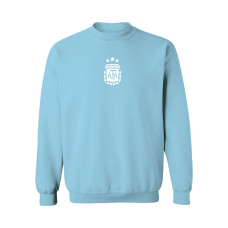 Женская Свитшот Argentina National Team Vive La Fete Color Badge Pullover - Light Blue