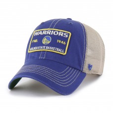 Бейсболка Golden State Warriors 47 Royal/Tan Wabash Patch Clean Up