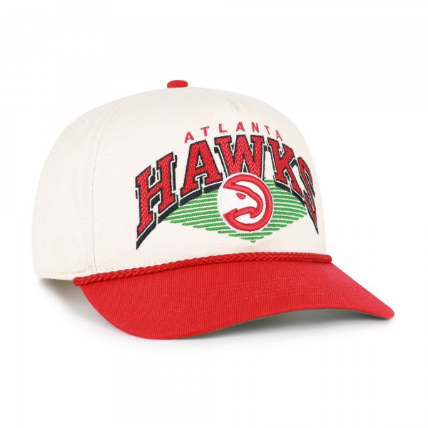 Бейсболка Atlanta Hawks 47 Cream/Red Pomona Two-Tone Rope Hitch